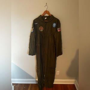 Top Gun Men’s Flight Suit Costume - Size XL
